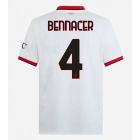 AC Milan Ismael Bennacer #4 Borte skjorte 2024-25 Kortermet